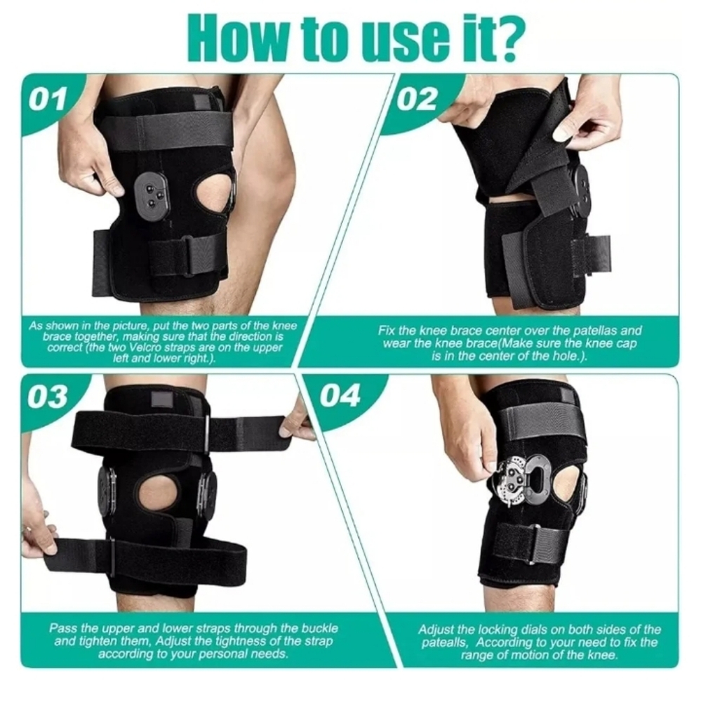 Tru-Range ROM Double-Hinged Knee Brace NEW UNISEX - Picture 12 of 13
